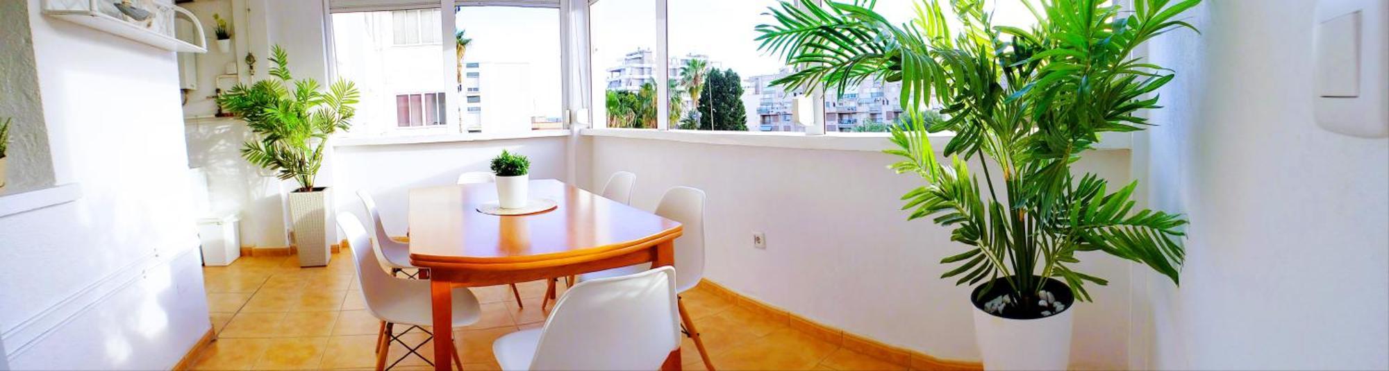Aguilas Beach House - Excelente Ubicacion!! Centro Con Vistas Playa Delicias Con Aire Агилас Экстерьер фото